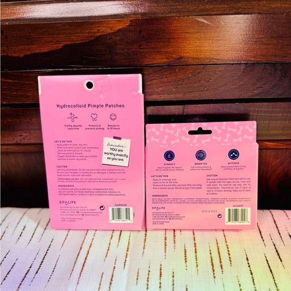 LAST SET!! SpaLife Dachshund Skincare Set – Pimple Patches + Undereye Masks 🐾✨ - Picture 3 of 7